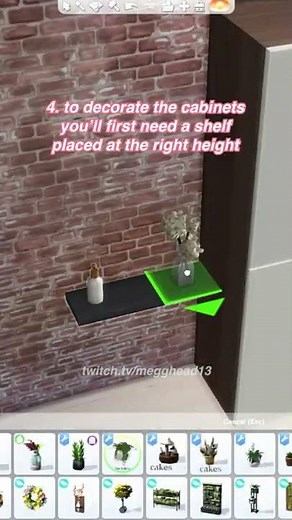 WALK-IN CLOSET WARDROBE TUTORIAL | The Sims 4 #shorts