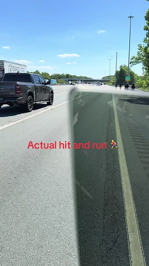 Actual hit and run on foot caught — what happened