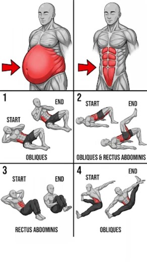 Belly fat doesn't care about crunches — but these 4 moves do.