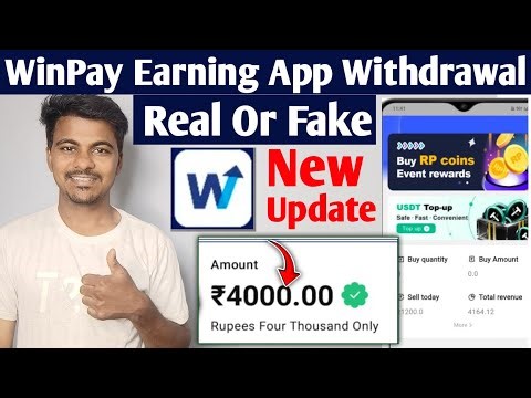 WinPay Real or Fake 😊|| WinPay App Review || Winpay Withdrawal Failed Problem