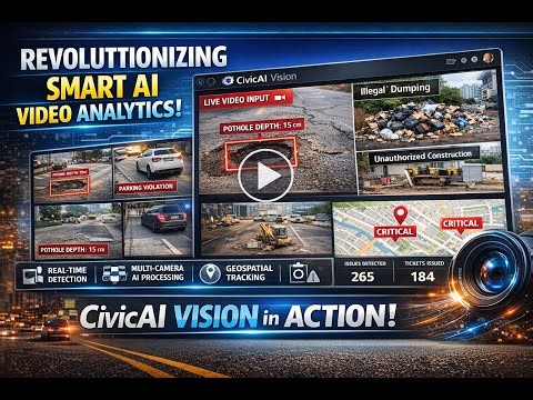 CivicAI Vision: Smart urban monitoring in action