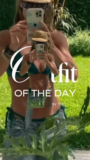 Tini Beach I Bikinis on Instagram: "Cuando tus bikinis matchean perfecto no sabes qué modelo elegir! Tini hoy combinó varias opciones en este verde increíble. Comenta 🔥 si queres verlas !!! 👇Top Rock verde inglés + Bomb Lula frise verde galápagos #tinibeach #bikinis #ss26 #showroomsanisidro #summer #mixandmatch"