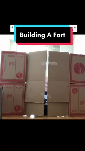 Building A Fort #fort #buildingatinyhouse #behindthisdoor