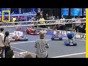 FIRST Robotics Competition. Reportage från en robottävling.