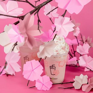 4.8K views · 203 reactions | We could all use a taste of spring right now, so we’re bringing it to you with our brand new Cherry Blossom Shake + lemonade (fan faves from our Shacks in Japan)!  Grab a taste of this season on the Shack App, order.shakeshack.com + delivery. | Shake Shack | Facebook