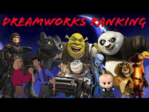 Allle Dreamworks Animation Filme gerankt