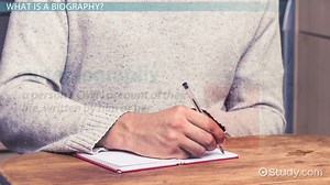 How to Write a Biography: Lesson for Kids