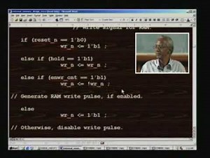 Lecture 39 - Design of External RAM