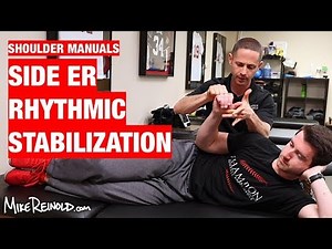 Shoulder External Rotation with Rhythmic Stabilization
