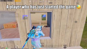 A player who has just started the game 😓