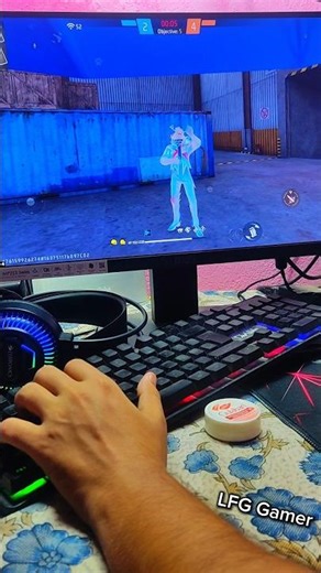Fire Gaming Keyboard | ⌨️ 🖱️📱 Mix Pro Geek Gamer #freefire#mixpro#geekgamer#keyboardmouse