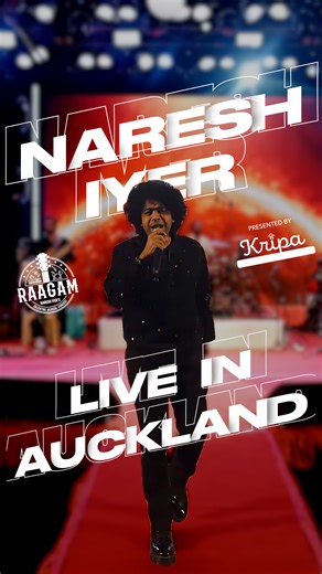Seven Entertainment on Instagram: "Experience the magic of Playback Singer Naresh Iyer's mesmerising vocals this Valentine's Day! Join us for an unforgettable evening of soulful melodies and chartbusting hits at RAAGAM. . 📅 14th February 2026 ⏰ 7:00 PM - 10:00 PM 📍 Due Drop Events Centre, Manukau . Presented by Kripa | Organised by Seven Entertainment . Celebrate love and music with the voice behind your favourite songs! Limited tickets available - book yours now! . https://www.eventfinda.co.n