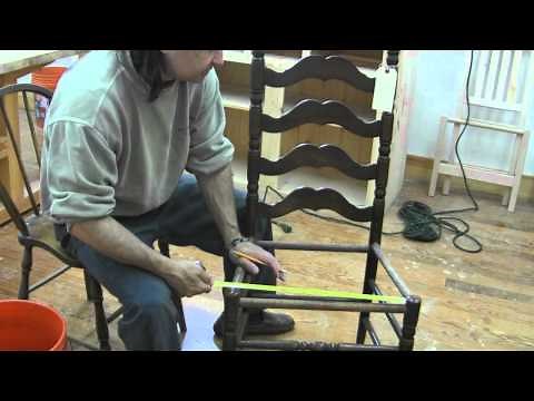 Fiber Rush Chair Weave pt1