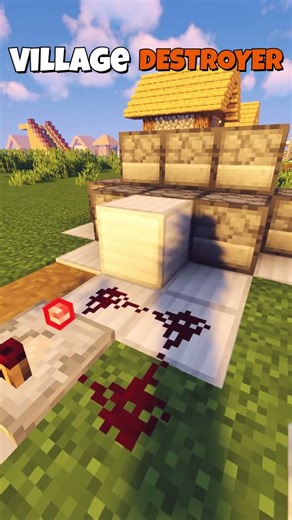 🧨 Overpowered Village Destroyer Build in Minecraft
