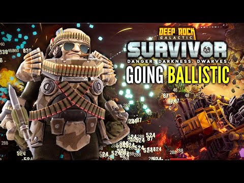 Is the HEAVY GUNNER still OP in Deep Rock Galactic: Survivor 1.0!?