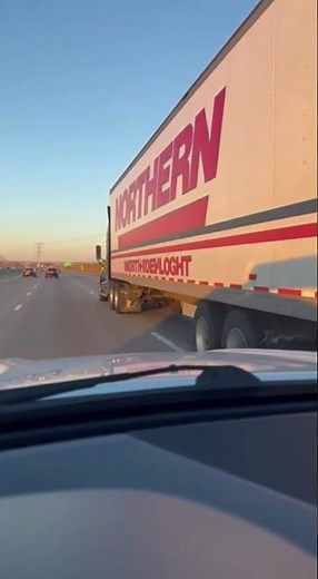 Semi Truck Tire EXPLODES at 70mph!