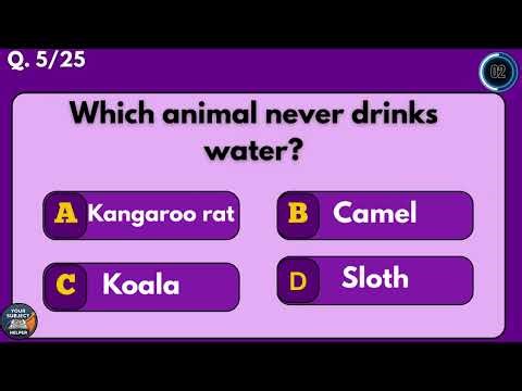 👉 25 Super Viral GK Questions 🤯 | 99% People Fail This Quiz | GK Questions with Answers