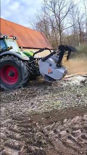 UMH/S/HP: Forestry mulchers for PTO tractors 240-500 hp #shorts #forestrymulching #faemachinery