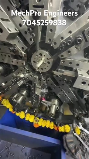 #wireformingmachine #wireforms #spring #springsteel #cnc #india #export #industrial #mechpro#engine