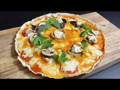 Juicy Meat & Mushroom Cheese Pizza 🍕🔥