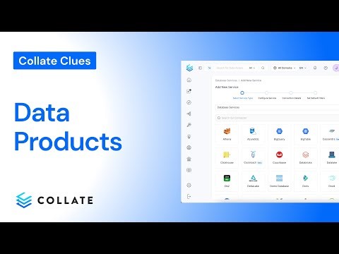 Collate Clues: Data Products