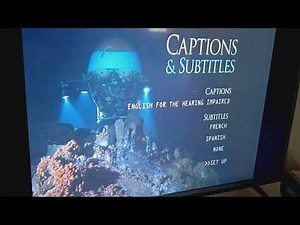 Aliens of the Deep 2005 DVD Menu Walkthrough