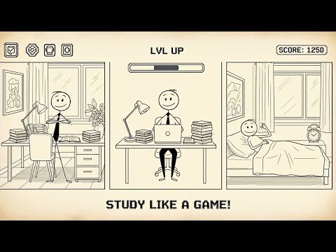How to make studying so FUN that it almost feels like a video game