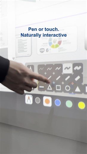 The Future of Interactive Education is Laser-Driven. The Epson EB-770Fi delivers Full HD 1080p and 4,100 lumens across an interactive space up to 100 inches - that's 75% more space than a 75" flat panel. Built for dynamic, seamless collaboration, this projector supports multi-user capability and ultra-wide displays for side-by-side lessons, all backed by a maintenance-free 20,000-hour laser light source. Click below for the full features list and to connect with an Epson Specialist about your pr