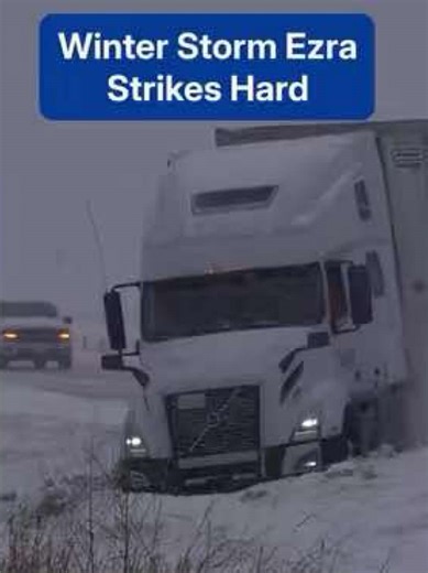 Winter Storm Ezra buried the Midwest in snow, and caused even more trouble with intense winds. #ezra #snow #midwest #weather