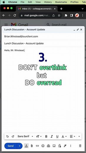 How to send a Professional Email #workplace