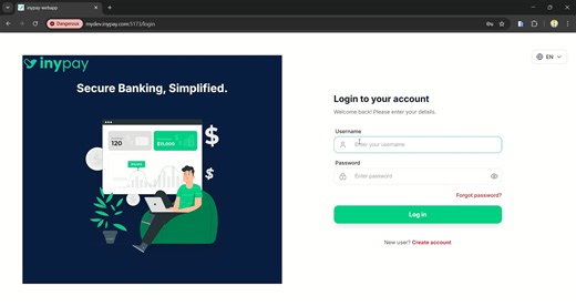 02_Login & Dashboard_EN (Retail iBank)