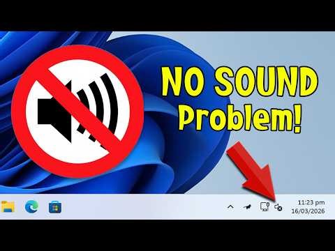 Windows 11 Sound Not Working? Fix Red Cross on Speaker Icon (100% Working)