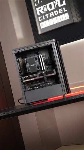 Creator Black PC Build 🖤 Ryzen 9 9900X + RTX 5080 ProArt #pcbuild #workstation #rtx