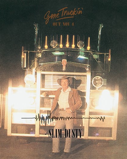 We uncovered a gem in the Slim Dusty archives—a 1987 radio special featuring country music broadcasting legend Nick Erby, recorded to support the “Neon City” album! Check out a snippet of Slim and Nick chatting. From “Neon City,” both "Billinudgel" and "Sally (The Girl On Channel 8)" are included in the new trucking compilation, "Gone Truckin." Pre-order now! https://slimdusty.lnk.to/GoneTruckin #slimdusty #truckies #gonetruckin | Slim Dusty