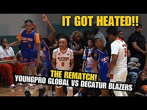 THEY WANTED A REMATCH!! Decatur Blazers vs Young Pro Global/ Deloni Pughsley Crossed The whole team!