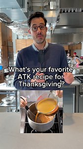 18K views · 149 reactions | Our test cooks answer: What’s one of your go-to Thanksgiving recipes from our archive? | America's Test Kitchen | Facebook