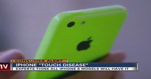 'Touch disease' causing iPhones to have problems