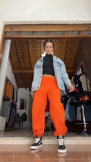 Dance Routine in Casual Home Setting