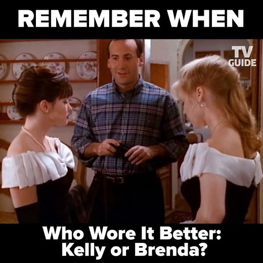 15K views · 98 reactions | #TBH, you took it too far with the gloves, Brenda. cc Beverly Hills 90210 | TV Guide | Facebook