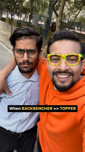 440K views · 38K reactions | Don’t trust Social Media, Being a Topper is not a Crime 沈 . . . #aashqeen #student #backbenchers #topper #school #collegelife | Aashqeen | Facebook