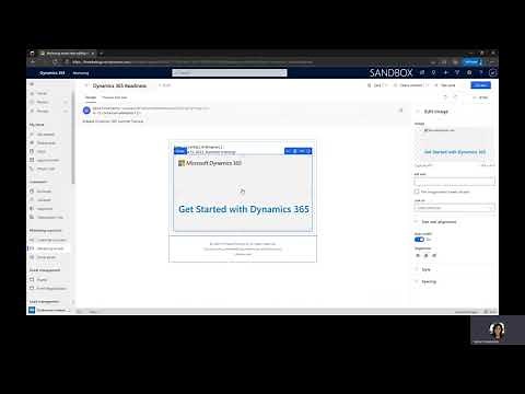 Dynamics 365 Marketing: Create Marketing Emails using the New Elements