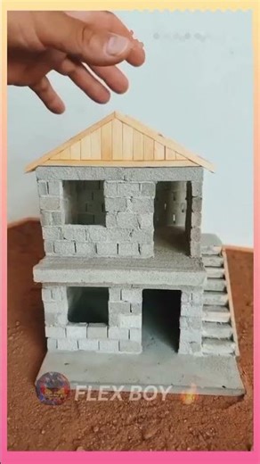 🥰😍Built a Stunning House on😍😴 7 Pillars With a Perfect Layout! 😍🥰#short #video 😍🥰🧡