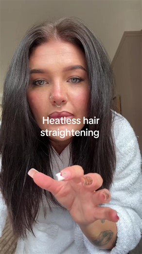 Heatless Hair Straightening: A Surprising Trick