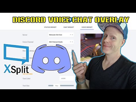 HOW TO ADD DISCORD VOICE CHAT OVERLAY WIDGET IN XSPLIT BROADCASTER! Easily Add Discord Voice!