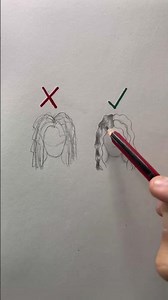 How to Draw Hair: Step by Step Tutorial with Shading & Blending