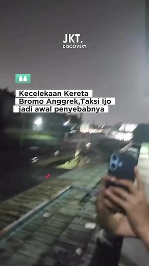 Kronologi kecelakaan KA Argo Bromo Anggrek
