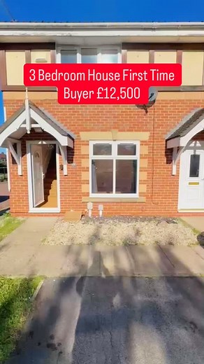 13K views · 623 reactions | 3 Bedroom House First Time Buyer £12,500...