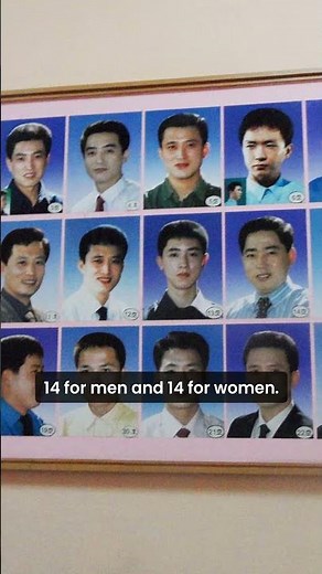 🇰🇵 North Korea’s 28 Approved Hairstyles Explained