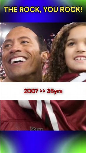 The Rock, You Rock! Dwayne Johnson Iconic Throwback Moments - Age Transformation #Shorts