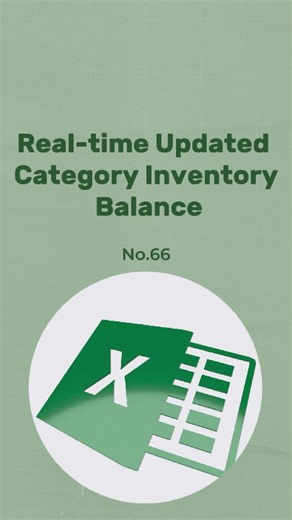 Calcula el balance por categoría en Excel